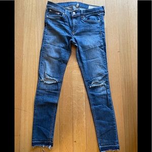 Rag & Bone Stretch Skinny Jeans - Ankle (29)